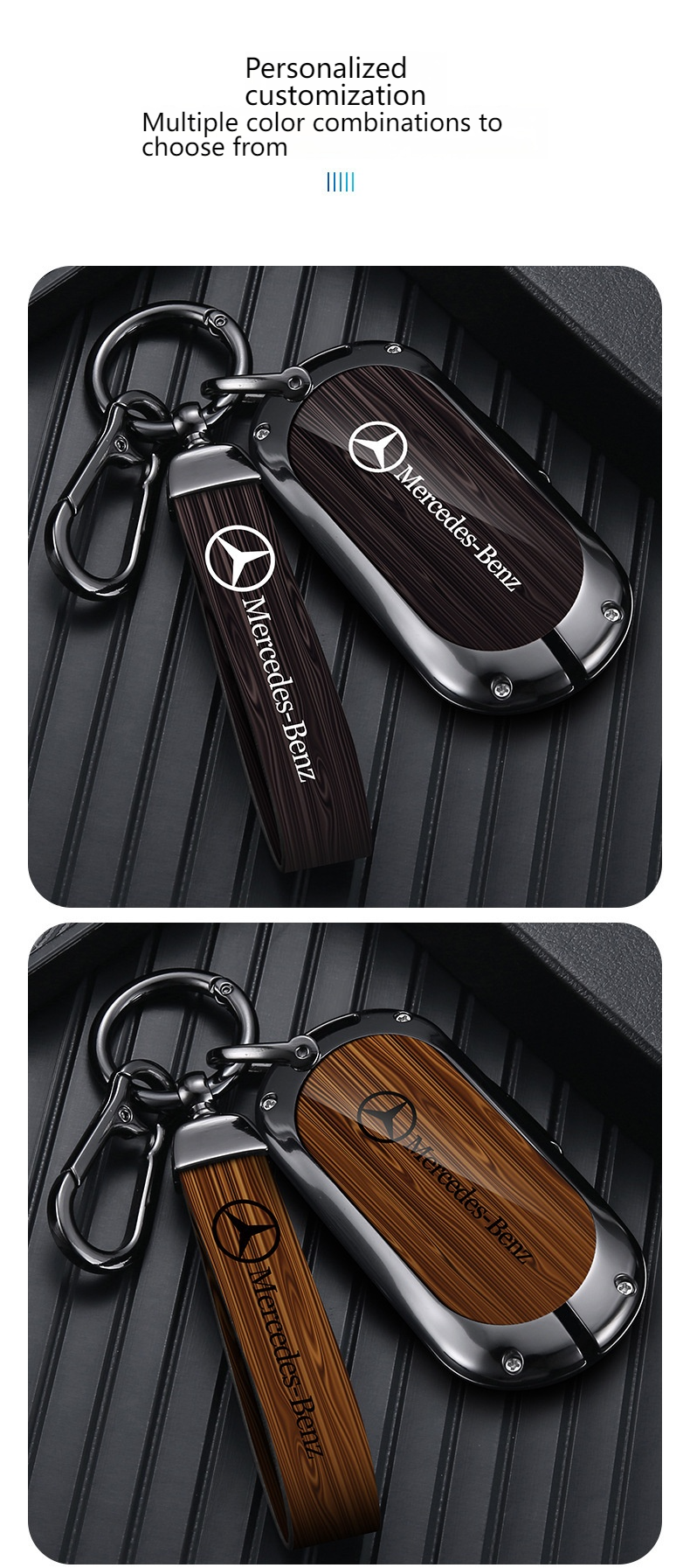 woodgrain key fob cover for Mercedes,Audi..EAT