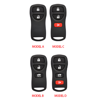 For Nissan Key Cover - 3 button | 350z, X-Trail, Tiida, Murano, Pathfinder, Maxima | Nissan Accessories