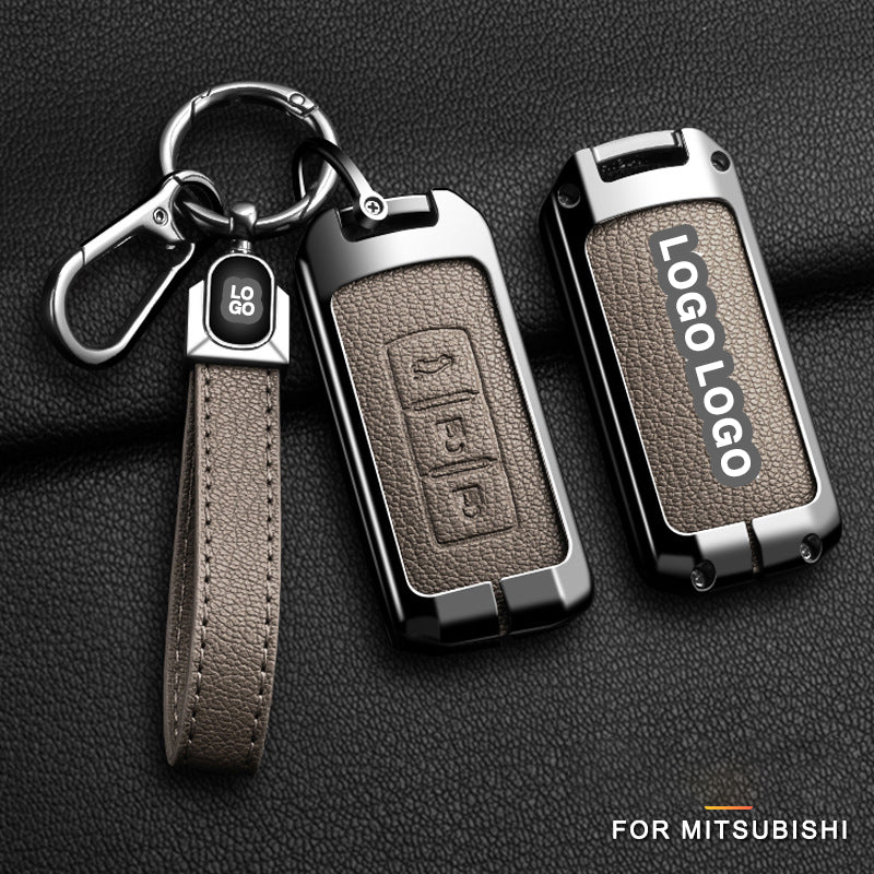 Für Mitsubishi-Schlüsselabdeckung – 2 &amp; 3 Tasten | Schlüsselanhängerabdeckung für Outlander, ASX, Lancer, Triton, Pajero