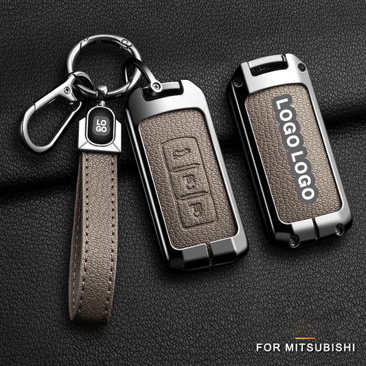 Für Mitsubishi-Schlüsselabdeckung – 2 &amp; 3 Tasten | Schlüsselanhängerabdeckung für Outlander, ASX, Lancer, Triton, Pajero