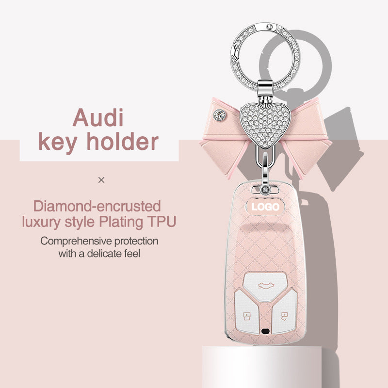 For Audi key fob cover | Audi A1, A3, A6, Q2, Q3, Q7, TT, TTS, R8, S3, S6, RS3, RS6 key cover