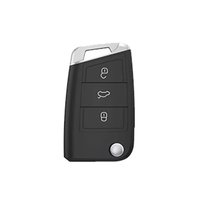 Für Skoda Autoschlüsselhülle | Schlüsselanhängerhülle für VW Golf, Passat, Polo, Tiguan, Touareg.