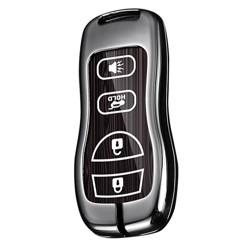 For Nissan Key Cover - 3 button | 350z, X-Trail, Tiida, Murano, Pathfinder, Maxima | Nissan Accessories