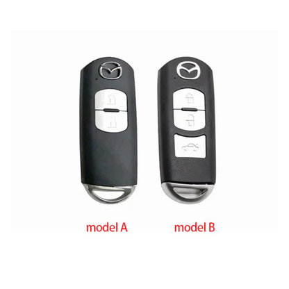 Für Mazda-Schlüsselabdeckung | Mazda 2, 3, 6, CX-3, CX-5 (2-Tasten) Schlüsselanhängerabdeckung | Mazda-Zubehör