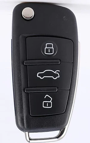 Für Audi-Schlüsselanhänger-Abdeckung | Audi A1, A3, A6, Q2, Q3, Q7, TT, TTS, R8, S3, S6, RS3, RS6 Schlüsselhülle