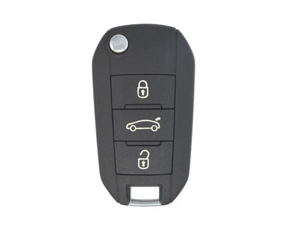 Für Peugeot Schlüsselhülle - Klappschlüssel | 208, 308, 508, 2008, 3008 | Peugeot Schlüsselanhängerhülle