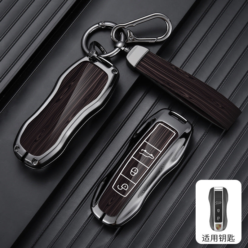 Für Porsche Schlüsselanhänger-Cover | Lederdesign - 911, Cayenne, Macan, Panamera.