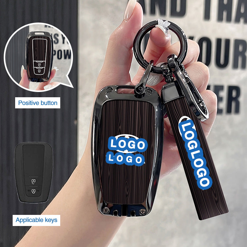 For Toyota Key Cover (2 button) | Camry, Corolla, RAV4, Landcruiser Prado | Toyota Accessories