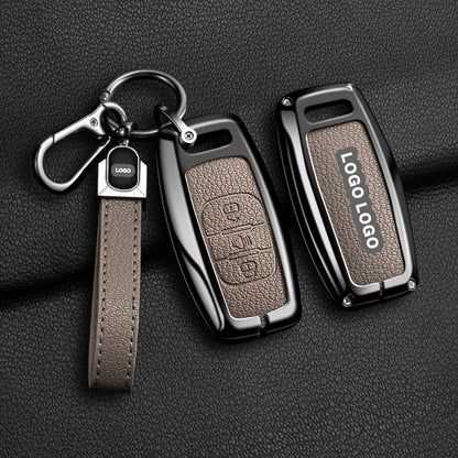 Für Great Wall / Haval-Schlüsselabdeckung – Metallic-Finish, 3 Tasten | H1 H4 H6 H7 H9 Jolion | Great Wall Haval-Zubehör | Schlüsselanhänger-Etui Haval | Autogeschenk