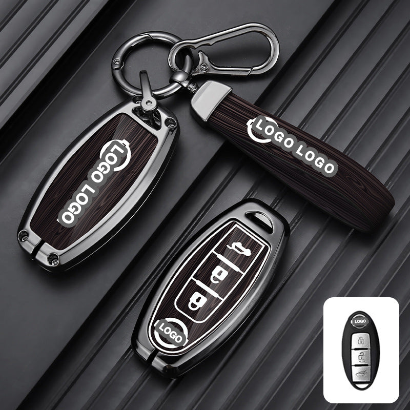 Nissan Autoschlüsselhülle – 2 Tasten | 350z, Qashqai, X-Trail, Navara Schlüsselanhängerhülle | Nissan Zubehör