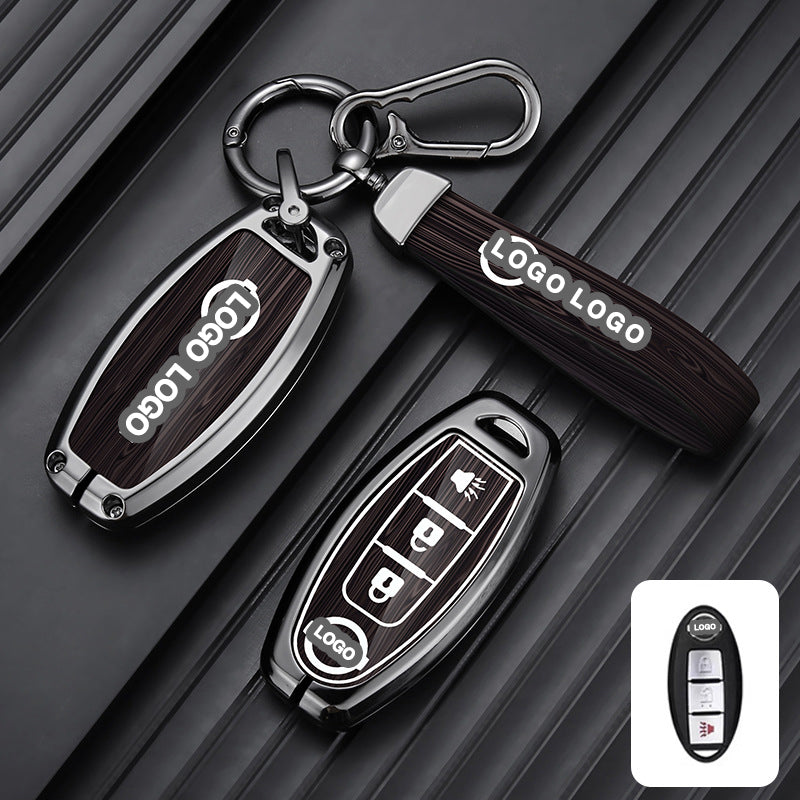 Nissan Autoschlüsselhülle – 2 Tasten | 350z, Qashqai, X-Trail, Navara Schlüsselanhängerhülle | Nissan Zubehör