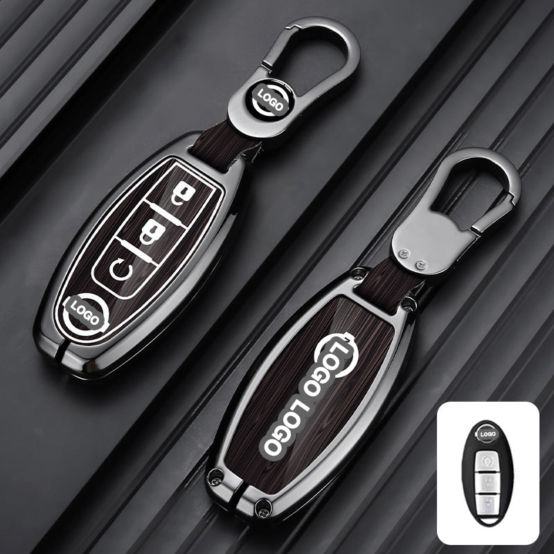 Nissan Autoschlüsselhülle – 2 Tasten | 350z, Qashqai, X-Trail, Navara Schlüsselanhängerhülle | Nissan Zubehör