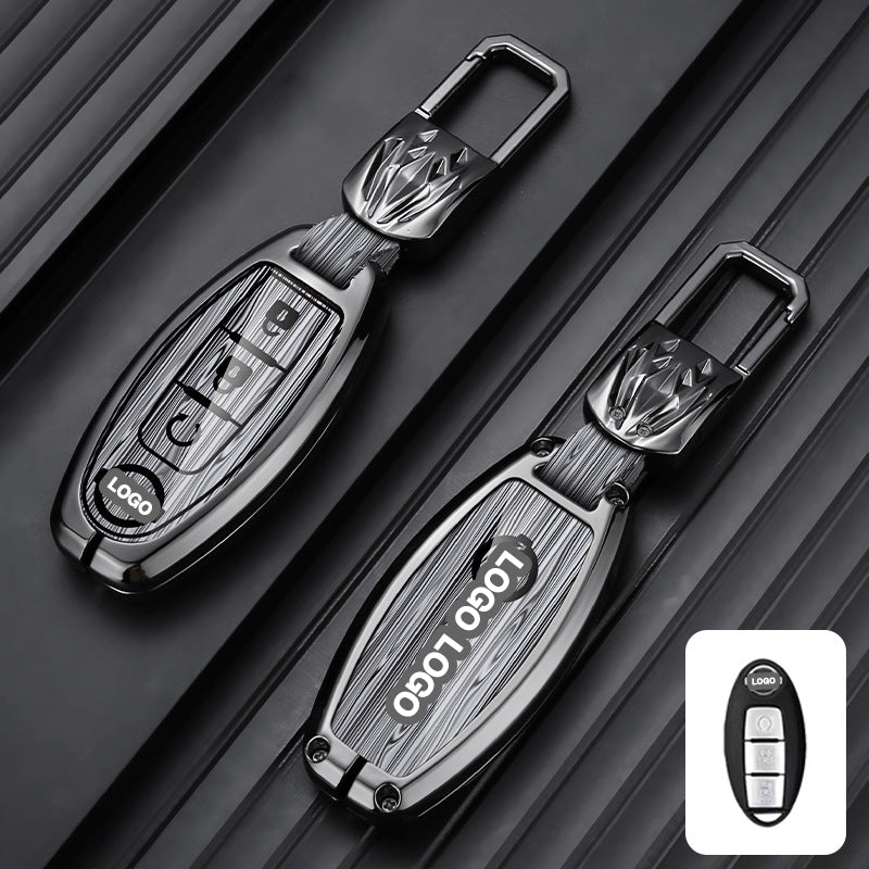 Nissan Autoschlüsselhülle – 2 Tasten | 350z, Qashqai, X-Trail, Navara Schlüsselanhängerhülle | Nissan Zubehör