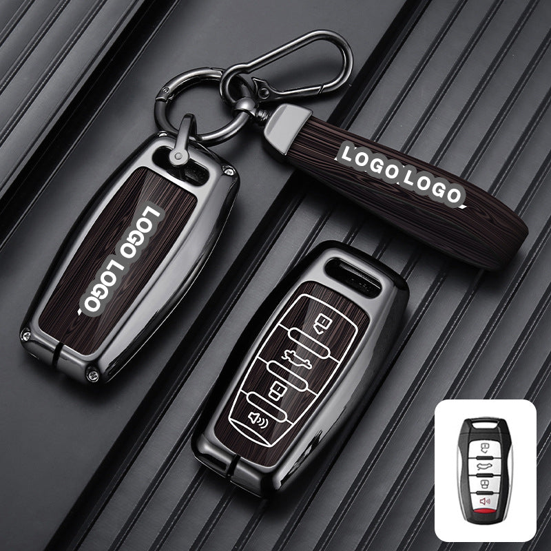 Für Great Wall / Haval-Schlüsselabdeckung (4 Tasten) | H1 H4 H6 H7 H9 Jolion | Great Wall Haval-Zubehör | Schlüsselanhänger-Etui Haval | Autogeschenk