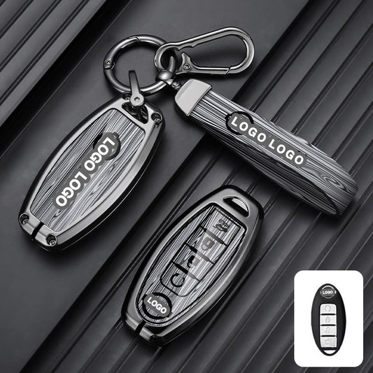 Nissan Car Key Cover (4 button Alarm)| Qashqai, Pathfinder, X-Trail key fob cover | Nissan Accessories