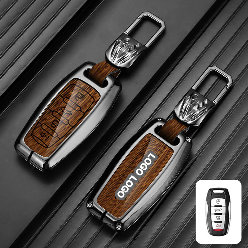 Für Great Wall / Haval-Schlüsselabdeckung (4 Tasten) | H1 H4 H6 H7 H9 Jolion | Great Wall Haval-Zubehör | Schlüsselanhänger-Etui Haval | Autogeschenk