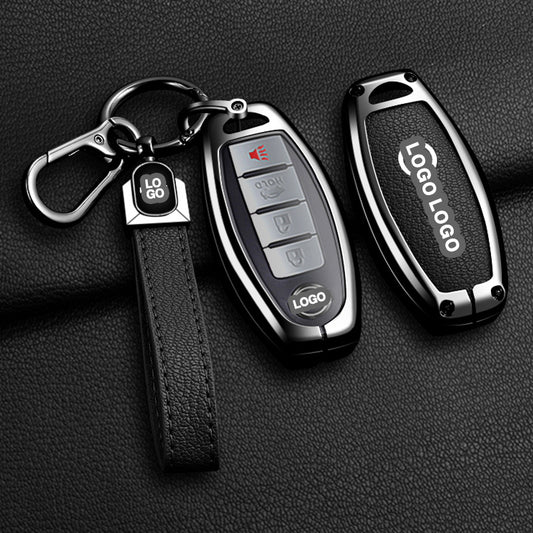 Für Nissan Autoschlüsselabdeckung | 350z, Qashqai, X-Trail, Patrol Schlüsselanhängerabdeckung | Nissan Zubehör