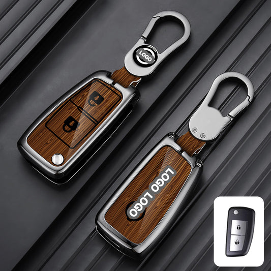 Für Nissan Autoschlüsselhülle - Klappschlüssel mit 2 Tasten | Schlüsselanhängerhülle für Navara, Juke, X-Trail | Nissan Zubehör