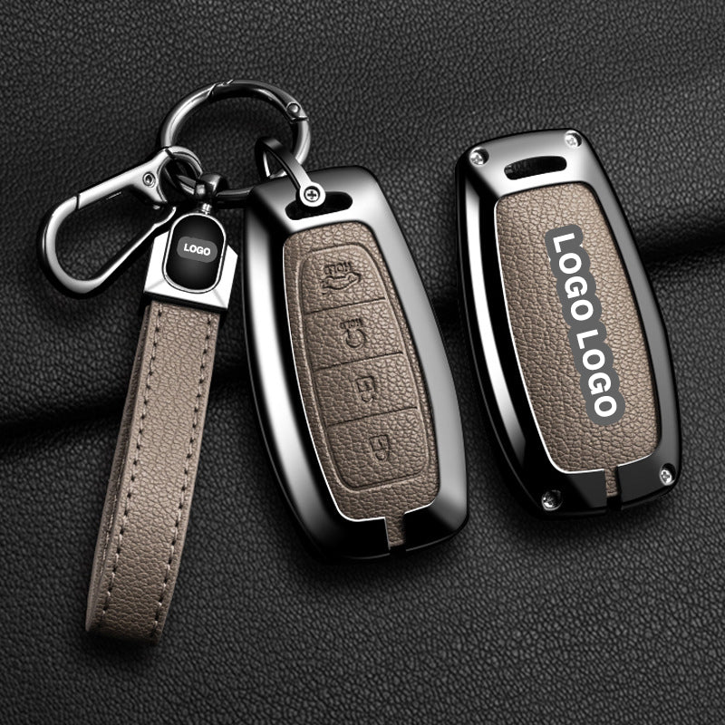 For Hyundai key cover - 4 button | i30, Elantra, Tucson, Kona | Car key protector cover case
