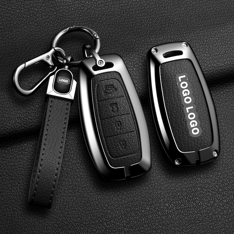 For Hyundai key cover - 4 button | i30, Elantra, Tucson, Kona | Car key protector cover case