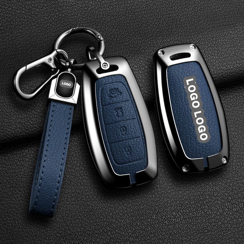 For Hyundai key cover - 4 button | i30, Elantra, Tucson, Kona | Car key protector cover case