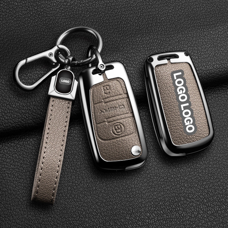 Für Chery Schlüsselabdeckung Tiggo 3 7 85 QQ Aireze 7 Leder Autoschlüsseltasche Tiggo