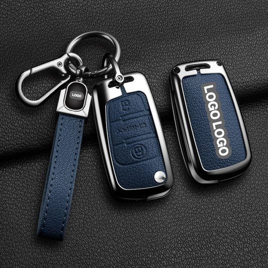 Für Chery Schlüsselabdeckung Tiggo 3 7 85 QQ Aireze 7 Leder Autoschlüsseltasche Tiggo