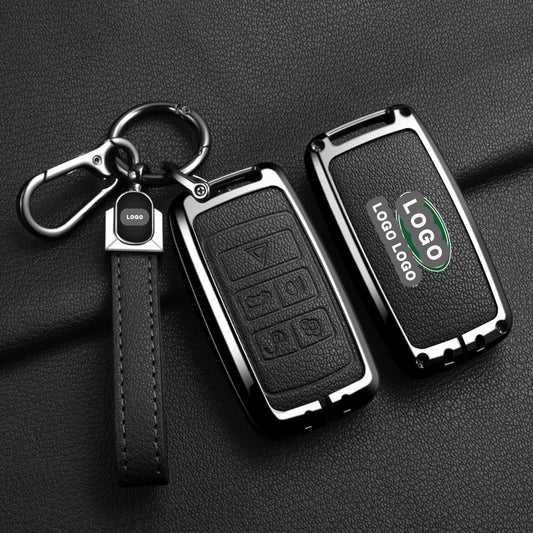 Für Land Rover-Schlüsselabdeckung | Schlüsselanhängergehäuse für Range Rover, F-Pace, Freelander, Defender, Evoque, Discovery