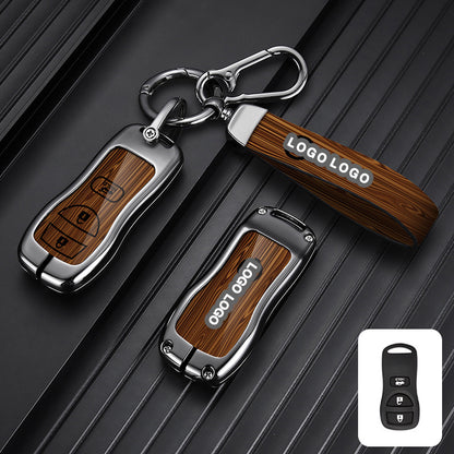 For Nissan Key Cover - 3 button | 350z, X-Trail, Tiida, Murano, Pathfinder, Maxima | Nissan Accessories
