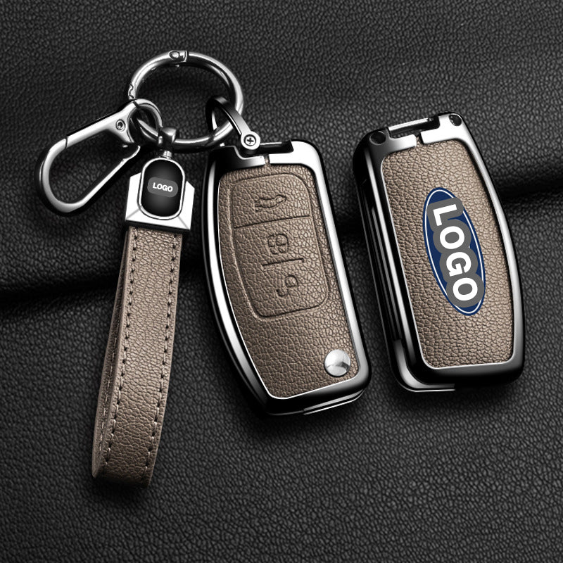Für Ford-Schlüsselhülle | Schlüsselanhänger-Etui für Falcon, Focus, Fiesta, Territory, Mondeo.