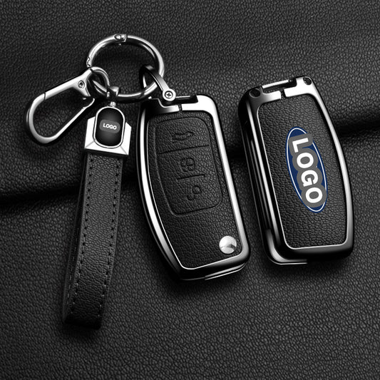 Für Ford-Schlüsselhülle | Schlüsselanhänger-Etui für Falcon, Focus, Fiesta, Territory, Mondeo.