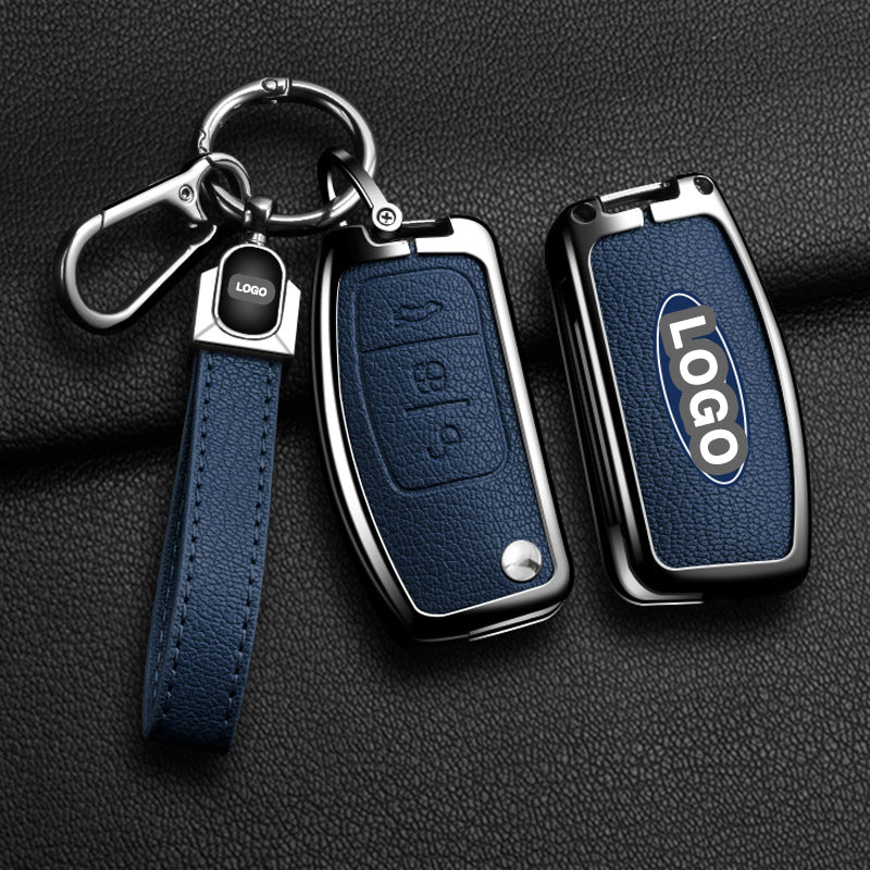 Für Ford-Schlüsselhülle | Schlüsselanhänger-Etui für Falcon, Focus, Fiesta, Territory, Mondeo.