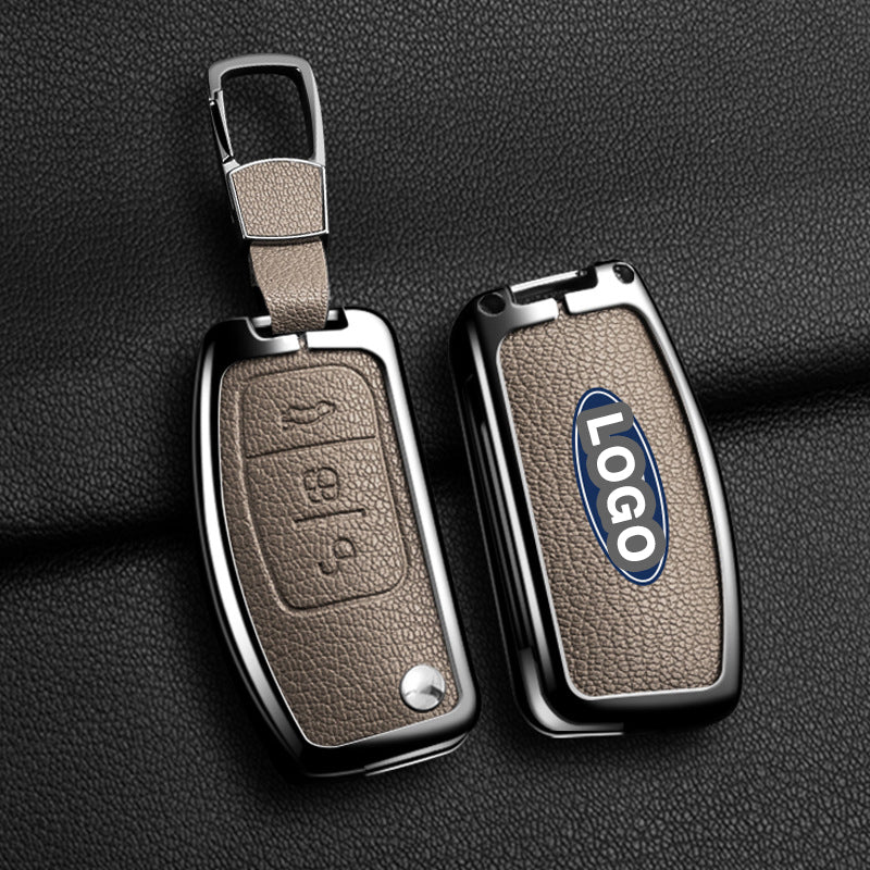 Für Ford-Schlüsselhülle | Schlüsselanhänger-Etui für Falcon, Focus, Fiesta, Territory, Mondeo.