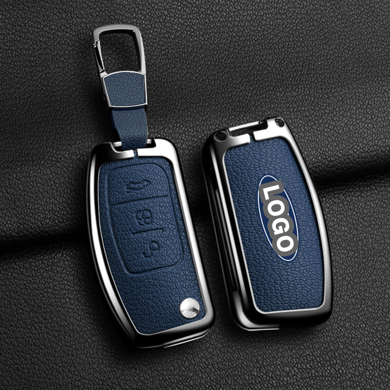 Für Ford-Schlüsselhülle | Schlüsselanhänger-Etui für Falcon, Focus, Fiesta, Territory, Mondeo.