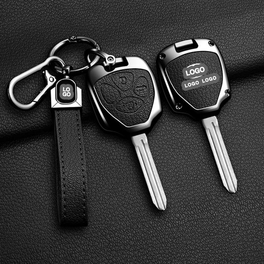 Für Toyota-Schlüsselabdeckung – 3-Tasten-Schlüsselblatt (2000+) | Schlüsselanhängerabdeckung für Corolla, Camry, Yaris, RAV4, Aurion. | Toyota-Zubehör