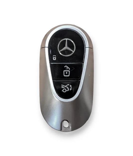 Für Mercedes-Benz Schlüsselabdeckung – 3 Tasten | Passt auf mehrere Modelle | Schlüsselanhängerabdeckung