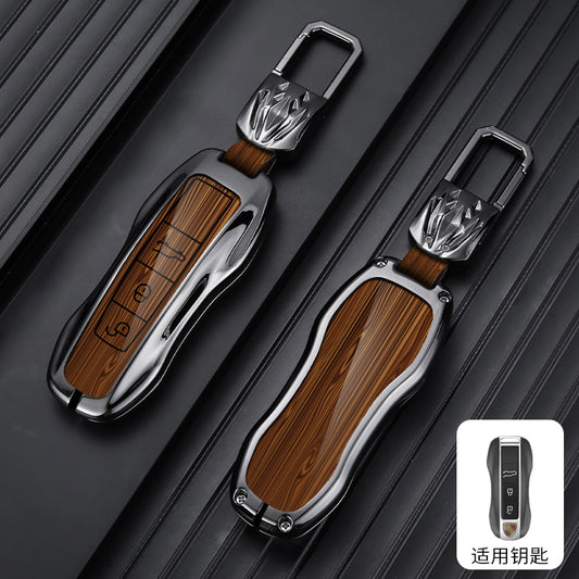 Für Porsche Schlüsselanhänger-Cover | Lederdesign - 911, Cayenne, Macan, Panamera.