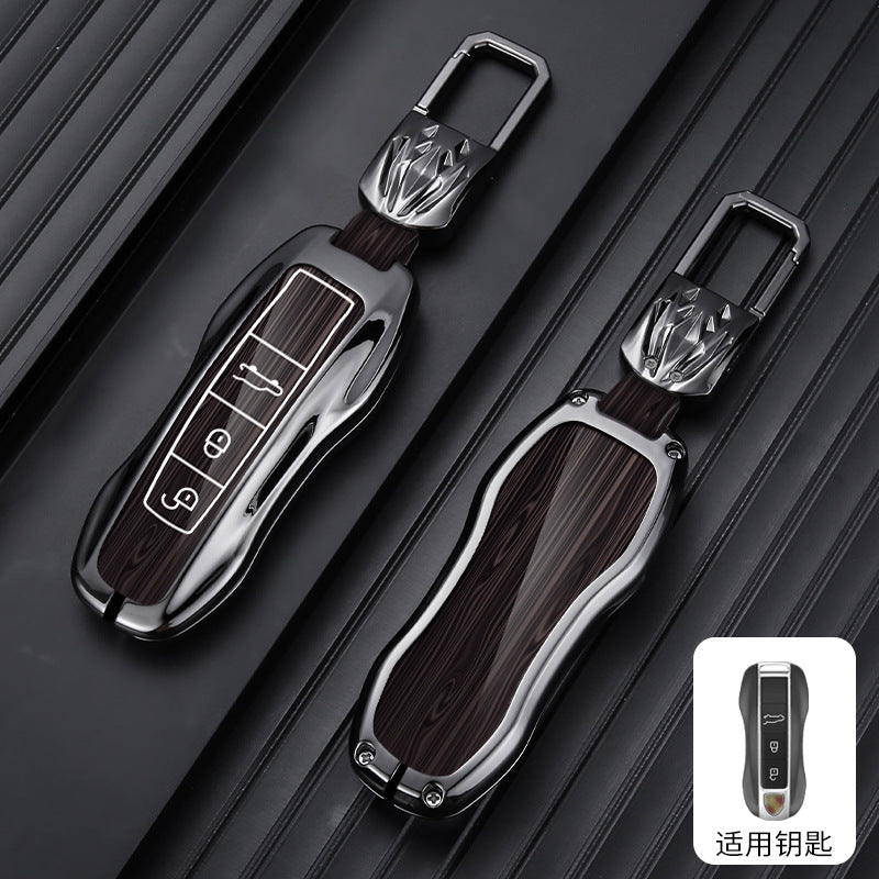 Für Porsche Schlüsselanhänger-Cover | Lederdesign - 911, Cayenne, Macan, Panamera.